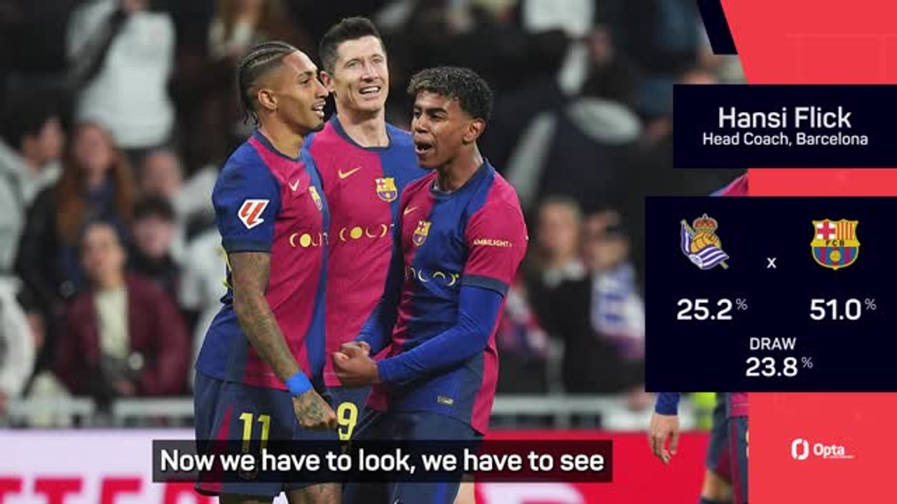 'We go step-by-step' - Flick keeping Barca grou...