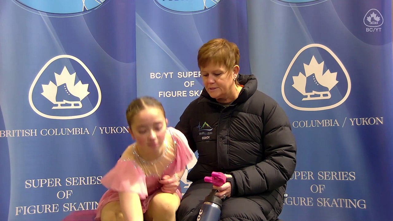 Pre Novice Women Free Program  - 2025 Skate Canada BC/YT Super Series Sectionals - Meeker Arena