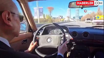 Devlet Bahçeli, Ankara sokaklarını bu şarkıyla turladı, aracın kontağındaki detay dikkat çekti