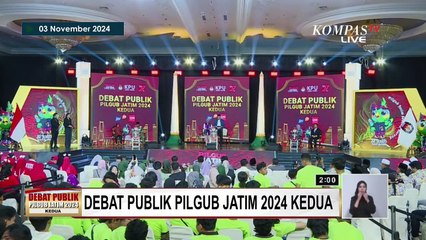 [FULL] Closing Statement Luluk-Lukmanul, Khofifah-Emil, Risma-Gus Hans di Debat Kedua Pilgub Jatim