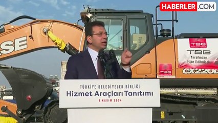 İmamoğlu, Belediyeler Birliği organizasyonunda '2028'i işaret etti, birilerini tehdit etti