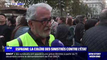 Manifestations en Espagne: à Valence, la colère des sinistrés contre l'État