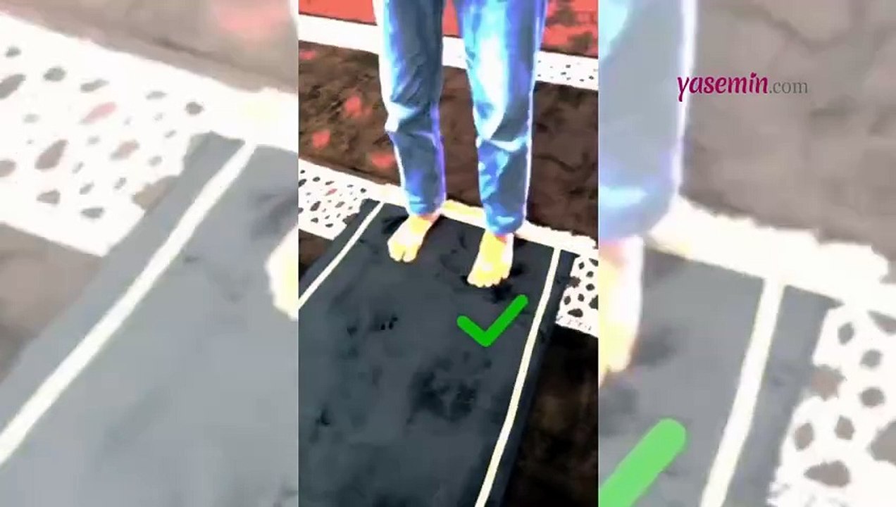 30 saniyede namazın doğru kılınışı! Namazda el, kol ve ayaklar nasıl durmalı?