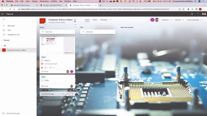 How to USE Microsoft Planner for Office 365 On a Mac - Tutorial 22 - Pin Your Plan - Basic | New