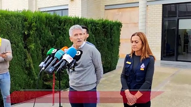 Marlaska anuncia avances en materia de infraestructuras y gestión de ayudas tras la DANA