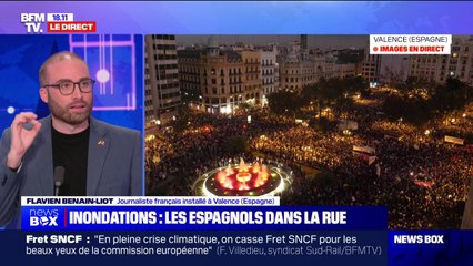 "Il était en train de magouiller": les sinistrés de la région de Valence demandent la démission de Carlos Mazon