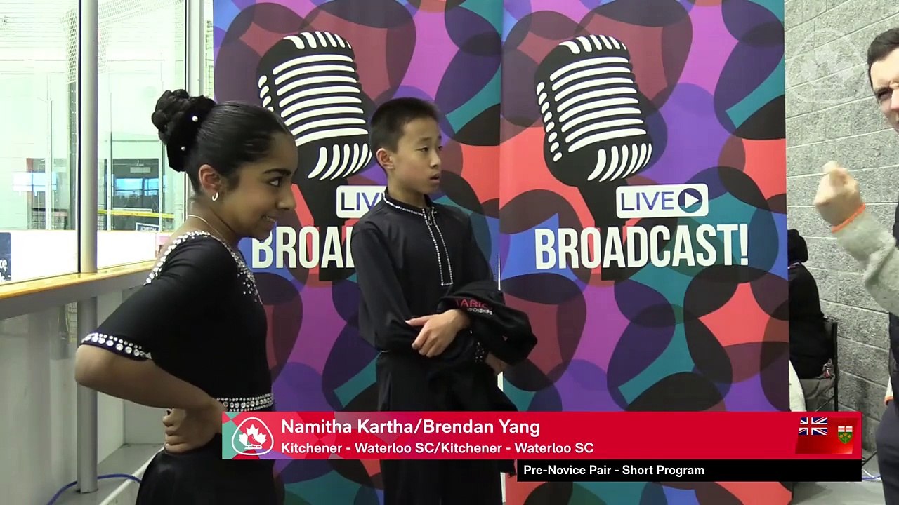 2025 Skate Ontario JR & SR Sectional Championships & November Sectional Series- Rink 1- Pair Short (2)