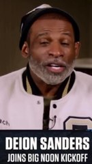Deion Sanders acts like a proud father when people talk about Shedeur