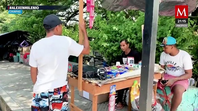 Vecinos denunciar instalación de campamentos por venezolanos en espacios públicos en Chiapas