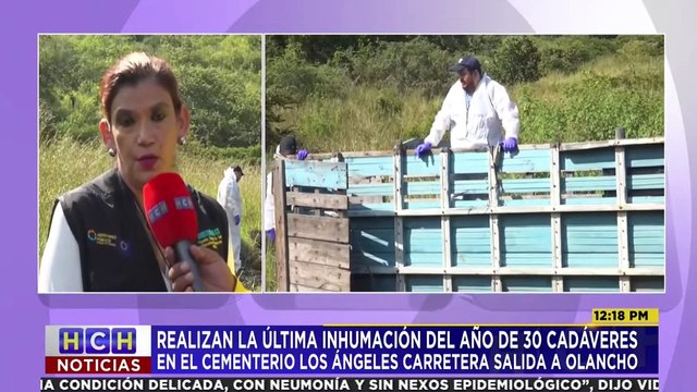 Medicina Forense inhumó 18 cuerpos no reclamados en la capital