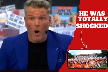 Pat McAfee gets completely stunned after fans from LSU Tigers shout a very inappropriate comment on live TV