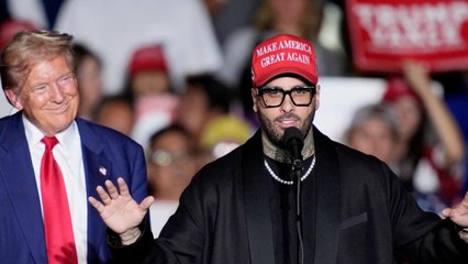 Nicky Jam retira apoyo a Donald Trump tras mitin racista