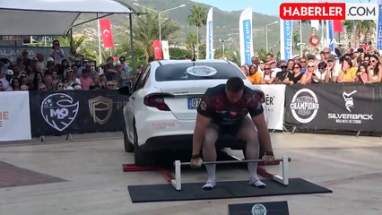 Dünyanın En Güçlü Adamları Alanya'da Yarıştı