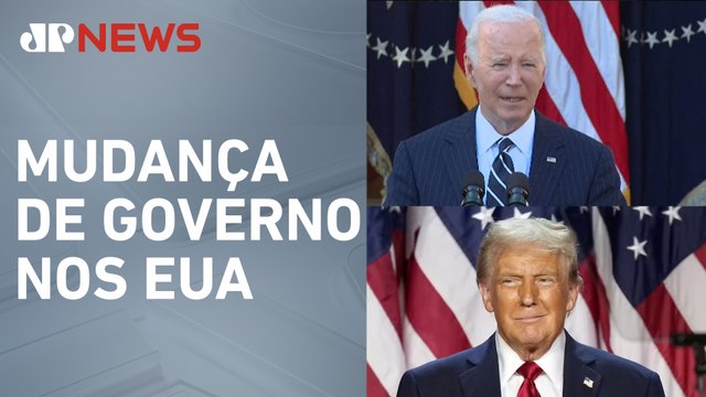 Joe Biden receberá Donald Trump na Casa Branca na próxima quarta (13)