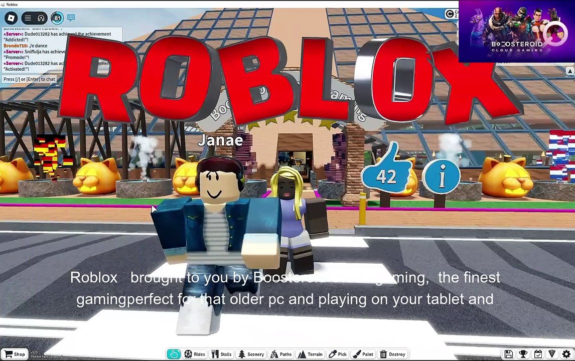 Roblox theme park tycoon 2 pharaohs  tomb   #Boosteroid #roblox