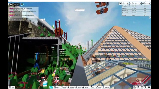 Roblox theme park tycoon 2 monorail #Boosteroid #roblox