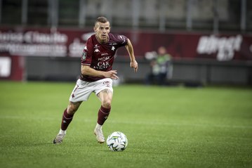Ligue 2 : Metz assure l'essentiel contre Caen et se rapproche du podium
