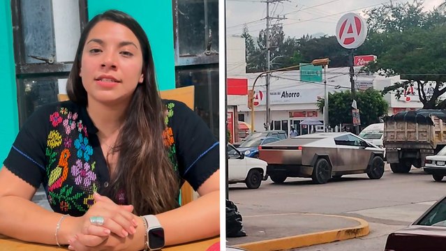 Citlali Téllez, Diputada de Morena en Chilpancingo, asegura que la Cybertruck de Tesla no es suya: Es de un amigo