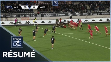 PRO D2 Saison 2024-2025 J10 - Résumé Provence Rugby - Stade Aurillacois