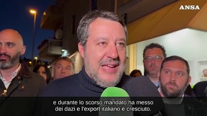 Salvini: "Nobel a Trump se fa finire la guerra Russia-Ucraina"