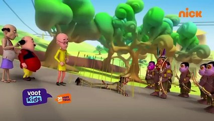 Motu Patlu _ Season 1 _  मोटू पतलू _ Aadiwasi Ka Mukut _ Episode 97 Part 1 _ Voot Kids