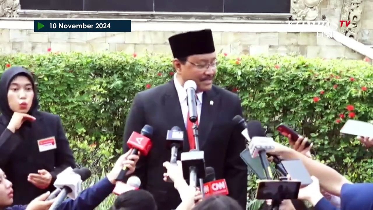 [FULL] Mensos Saifullah Yusuf Sampaikan Pesan Presiden Prabowo di Hari Pahlawan: Teladani Pahlawanmu