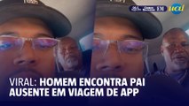 Motorista de app encontra pai ausente em corrida e viraliza