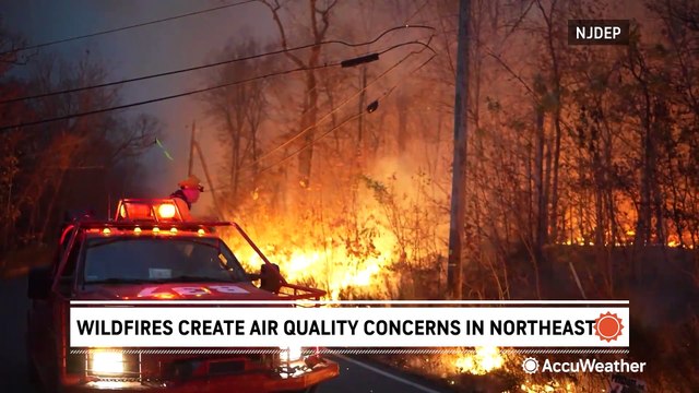Growing air quality concerns in Northeast amidst raging wildfires
