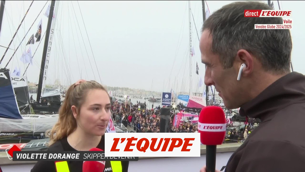Dorange : « Bien dans mes bottes et prête à partir » - Voile - Vendée Globe