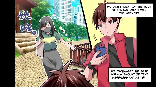 【Manga Dub】 I took the loner girl in class out on a date, and she was beautiful... 【RomCom】