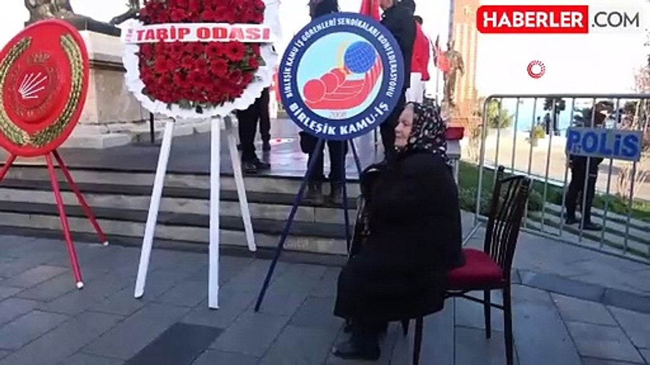 Zonguldak, Atatürk'ü Anma Töreniyle Saygı Duruşunda Bulundu