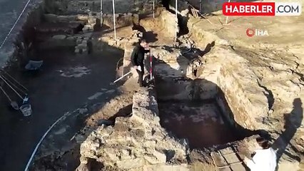 Düzce'de Antik Tiyatro Alanında Büyük Su Depolama Havuzu Bulundu