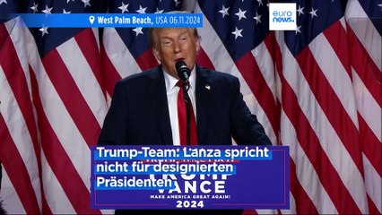 "Frieden statt territoriale Ansprüche" - Trump-Team distanziert sich von Berater-Aussage