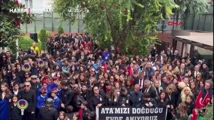 Ulu Önder Atatürk için doğduğu evde anma programı: Binlerce kişi Selanik'e akın etti