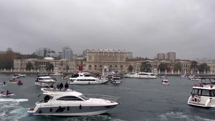 10 Kasım Fenerbahçe Vapuru, Dolmabahçe Sarayı'nda