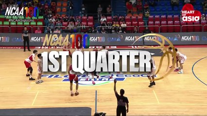 NCAA Basketball EAC vs San Beda (First Quarter) | NCAA Season 100