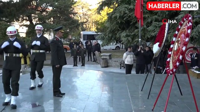 Kırklareli'nde 10 Kasım Atatürk'ü Anma Töreni