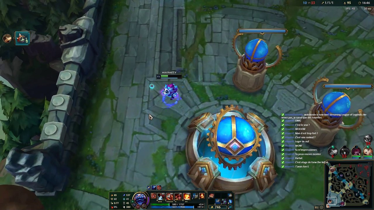 League Of legends : Je push les tourelles