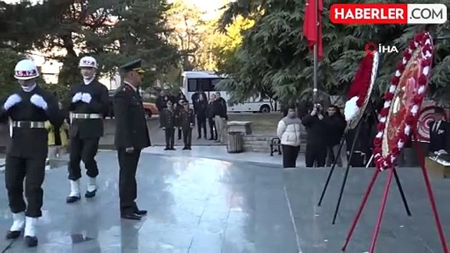 Kırklareli'nde 10 Kasım Atatürk'ü Anma Töreni