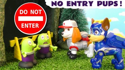 Paw Patrol Chase and Big Trucks Al try to get in the Tunnel story for Kids