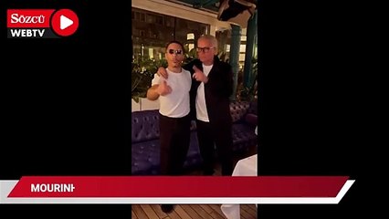 Jose Mourinho ile Nusret buluştu