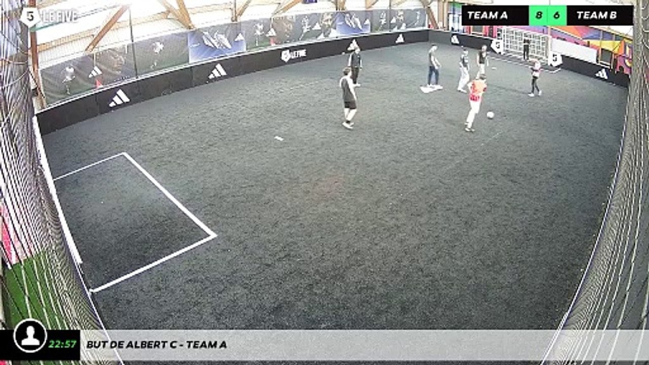 But de Albert C - Team A