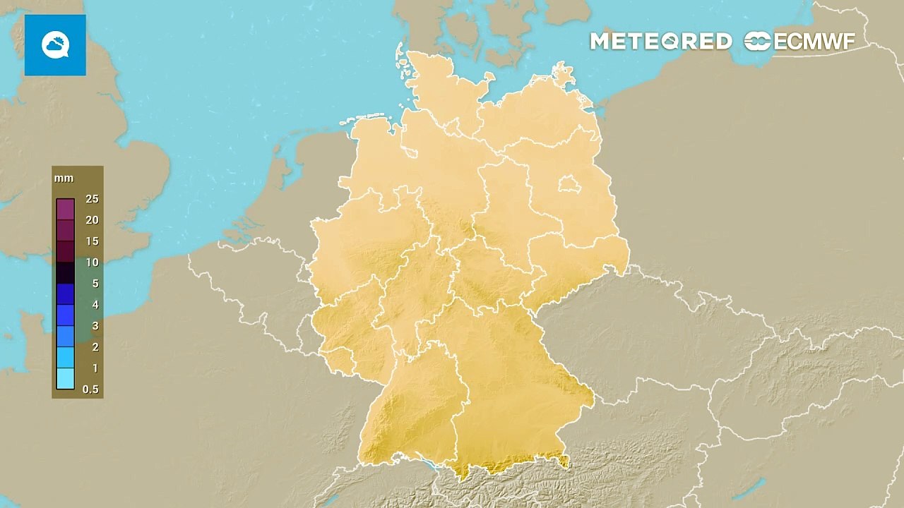 Regen im Westen, im Osten kommt davon meist nichts an!