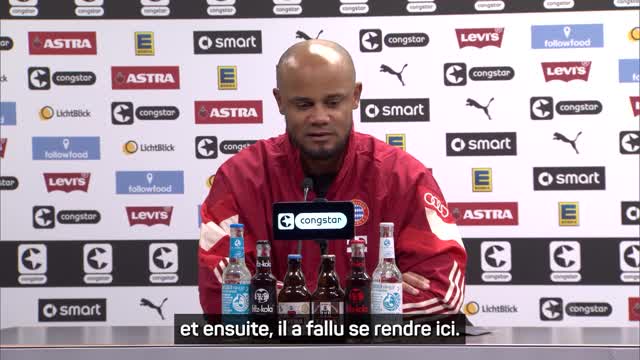 Bayern - Kompany : "Vraiment heureux de cette victoire"