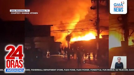 Fuel tanker na sumalpok sa sari-sari store, nagliyab; driver, patay | 24 Oras Weekend