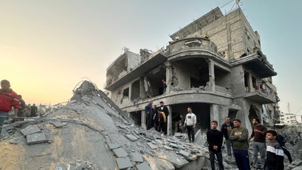 33 muertos en un bombardeo israelí en Gaza