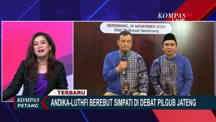 Persiapan dan Strategi Ahmad Luthfi-Taj Yasin Rebut Simpati di Debat Kedua Pilgub Jateng