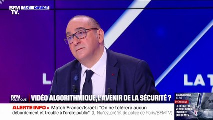 Surveillance par vidéo algorithmique: Laurent Nuñez favorable à la reconduction de l'expérimentation