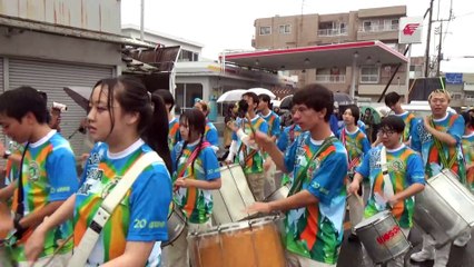 【2024/11/2】第52回飯能まつりパレード　自由の森学園サンバ音楽隊２