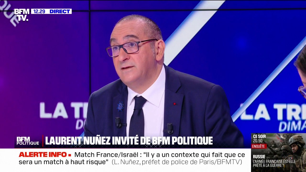 Narcotrafic: "La situation nous échappe", déclare Laurent Nuñez, préfet de police de Paris